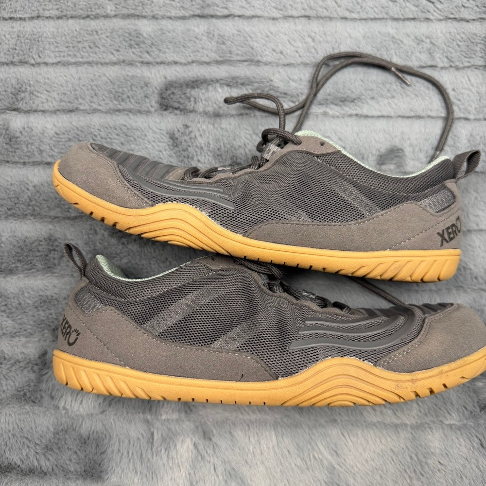Xero Shoes 360 Mens Barefoot Training Shoes Grey Gum Sole Size 8.5 XY01-06/FW24